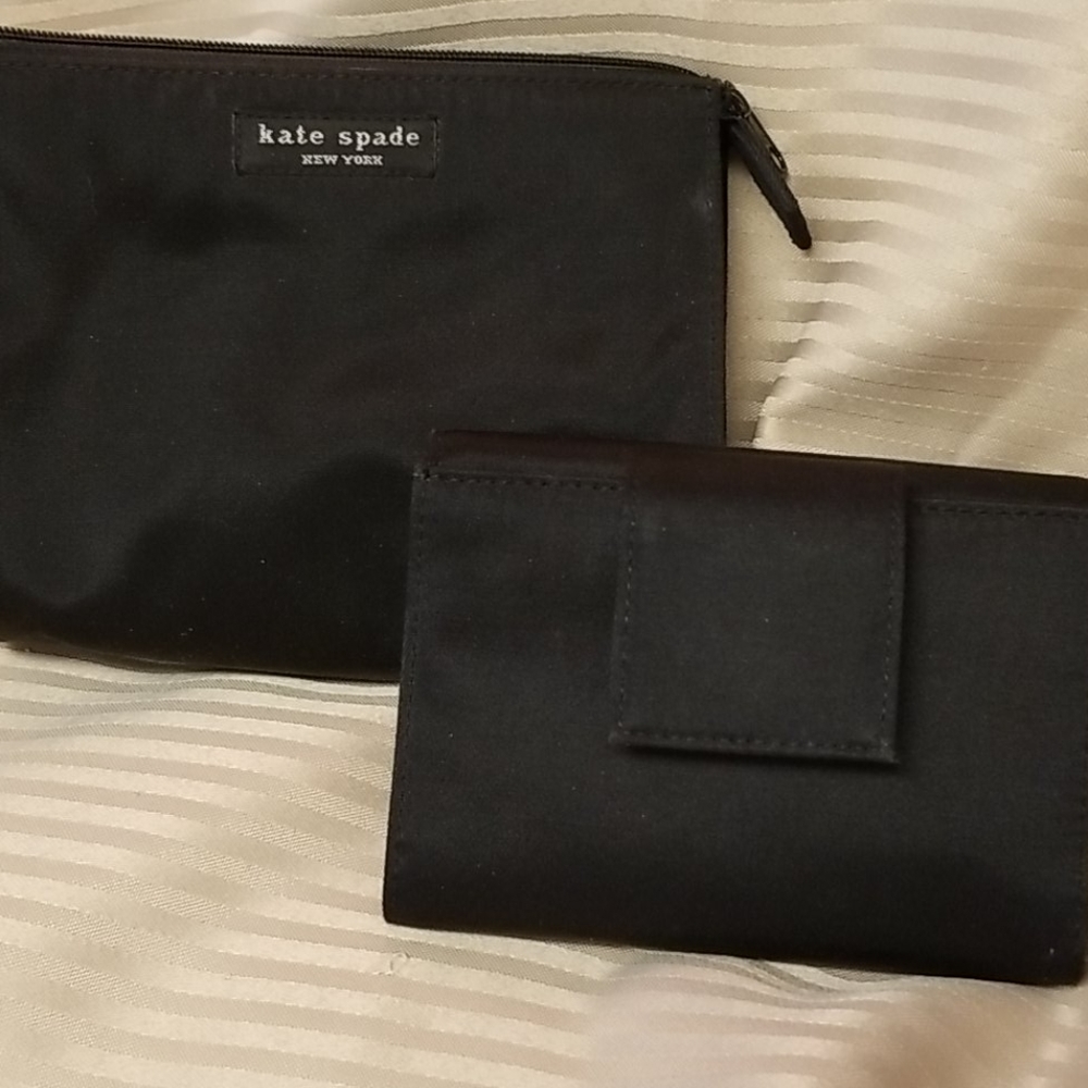 Kate Spade Wallet and Makeup case